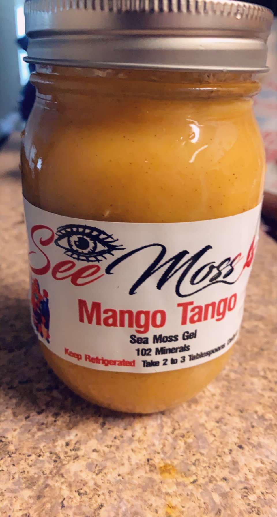 Mango Tango Sea Moss Gel